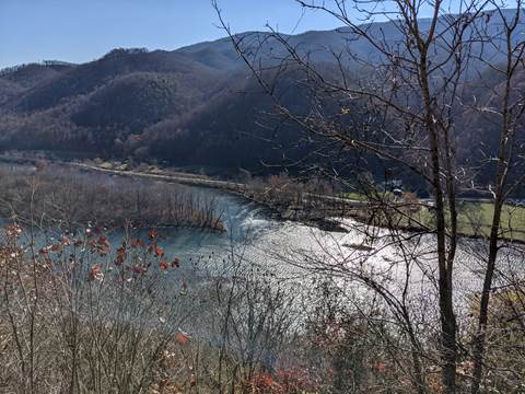 The island below is called Brooks Island. There is a pair of Bald eagles who have a nest on it.